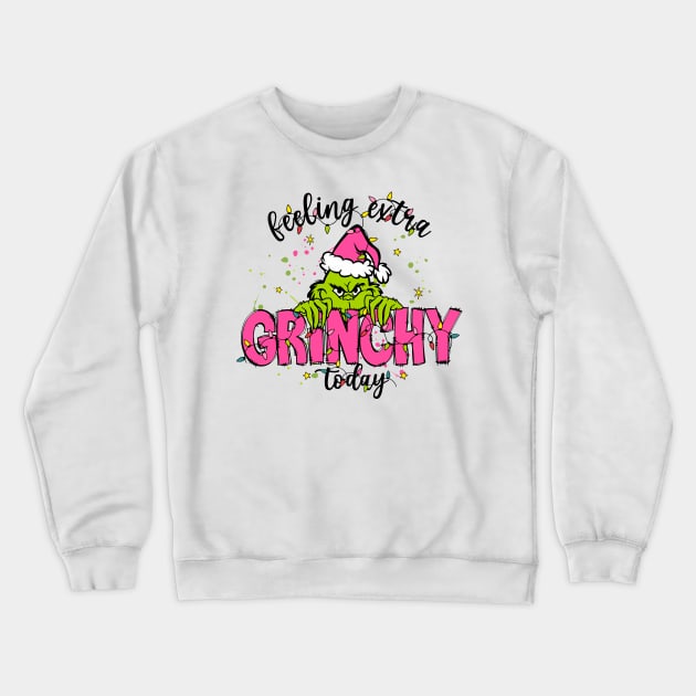 Extra Grinchy Crewneck Sweatshirt by Arch City Tees